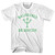 Puerto Rico Balneario De Rincon Emerald Art Trident Adult Cotton T-Shirt by Ultras