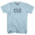 Cleveland CLE Airport Adult Cotton T-shirt - Light Blue