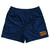 Sri Lanka Country Heritage Flag Rugby Shorts Made In USA by Ultras