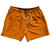 Orange Tenn Blank 5" Swim Shorts Made in USA by Ultras