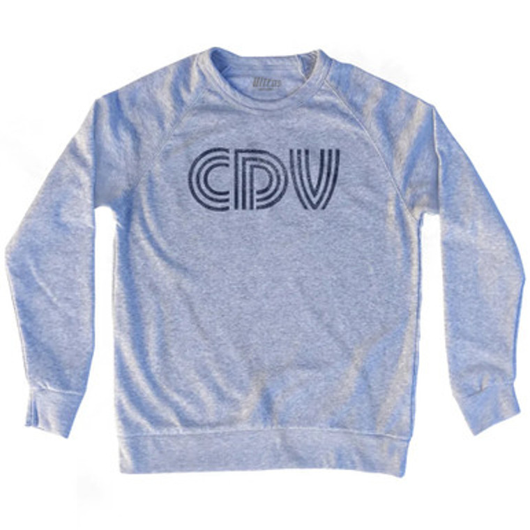 Cordova CDV Airport Adult Tri-Blend Sweatshirt - Heather Grey