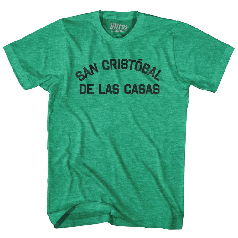 San Cristobal De Las Casas Adult Tri-Blend T-Shirt by Ultras