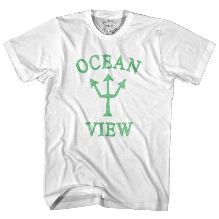 Virginia Ocean View Trident Womens Cotton Junior Cut T-Shirt by Ultras