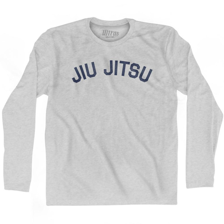 Jiu Jitsu Adult Cotton Long Sleeve T-Shirt by Ultras