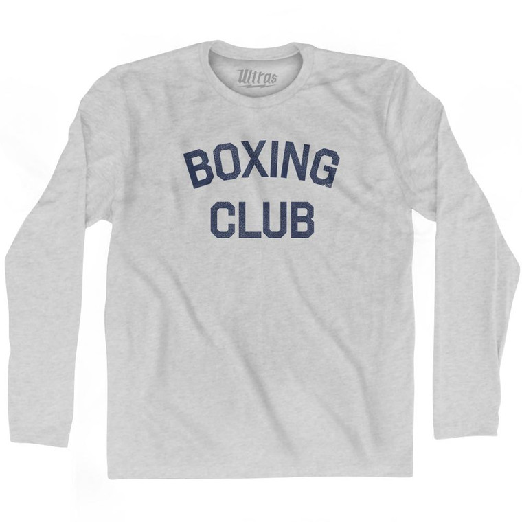 Boxing Club Adult Cotton Long Sleeve T-Shirt by Ultras