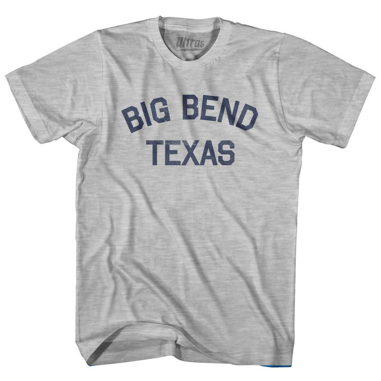 Big Bend Texas Womens Cotton Junior Cut T-Shirt by Ultras