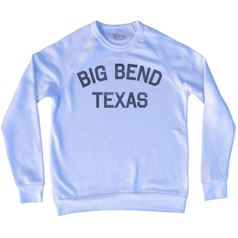 Big Bend Texas Adult Tri-Blend Sweatshirt by Ultras