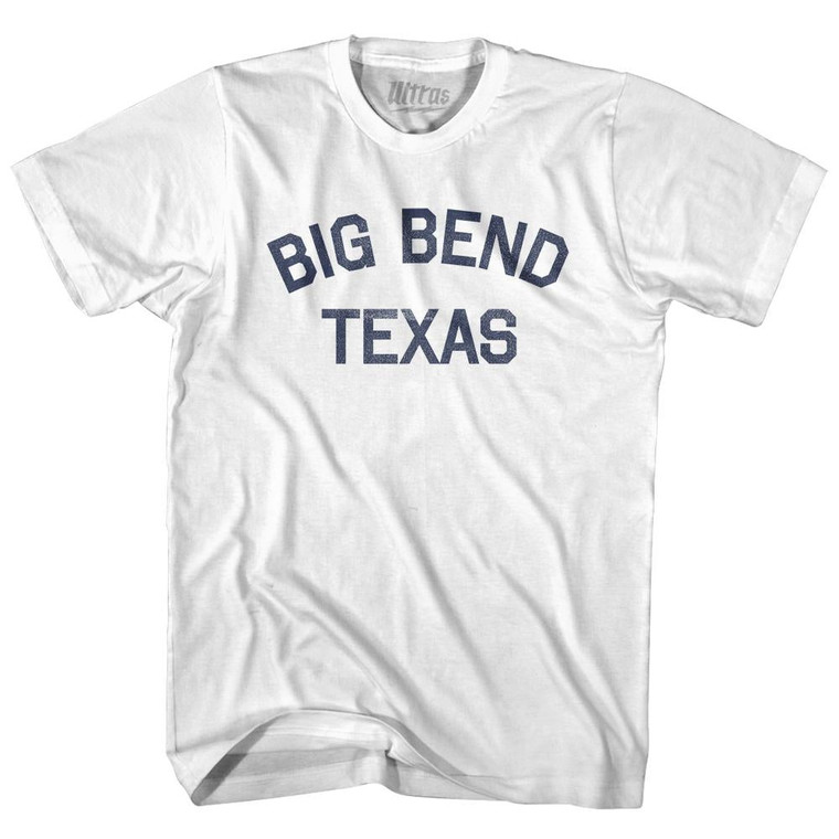 Big Bend Texas Womens Cotton Junior Cut T-Shirt by Ultras