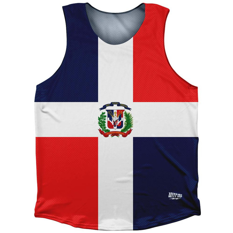 Dominican Repuplic Country Flag Athletic Tank Top by Ultras