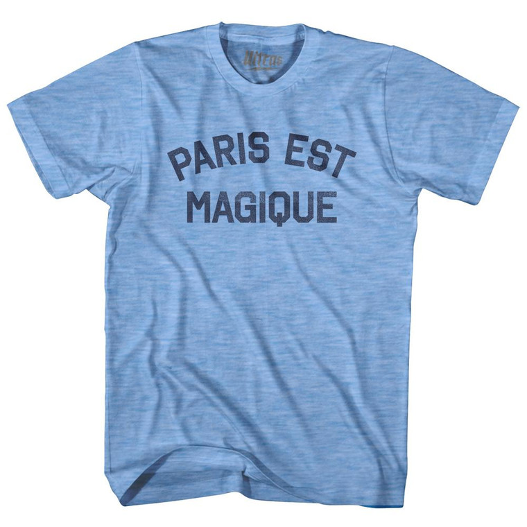 Paris Est Magique Adult Tri-Blend T-shirt by Ultras