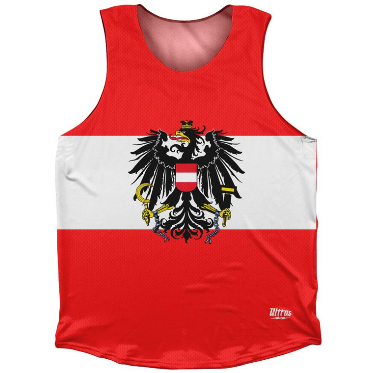 Austria Country Flag Athletic Tank Top by Ultras