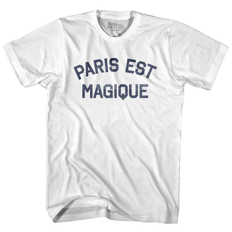 Paris Est Magique Womens Cotton Junior Cut T-Shirt by Ultras