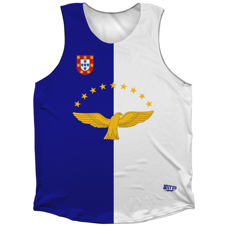 Azores Country Flag Athletic Tank Top by Ultras