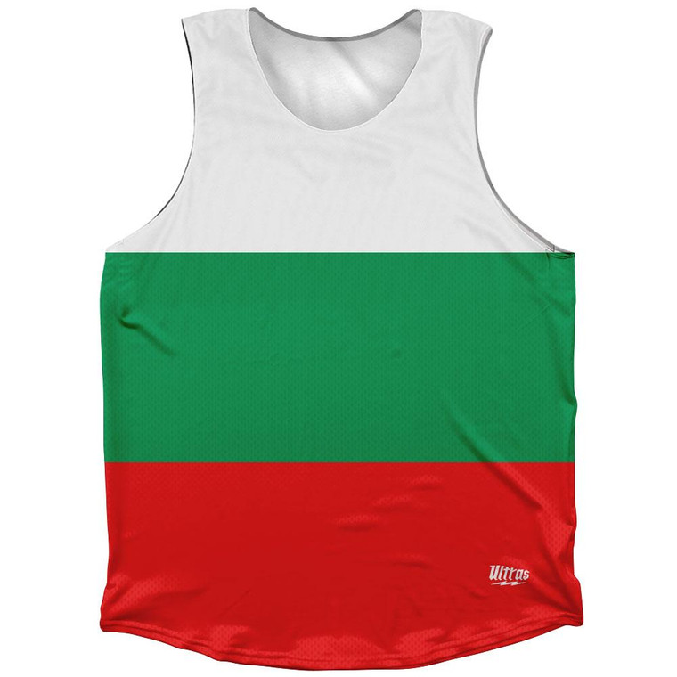 Bulgaria Country Flag Athletic Tank Top by Ultras