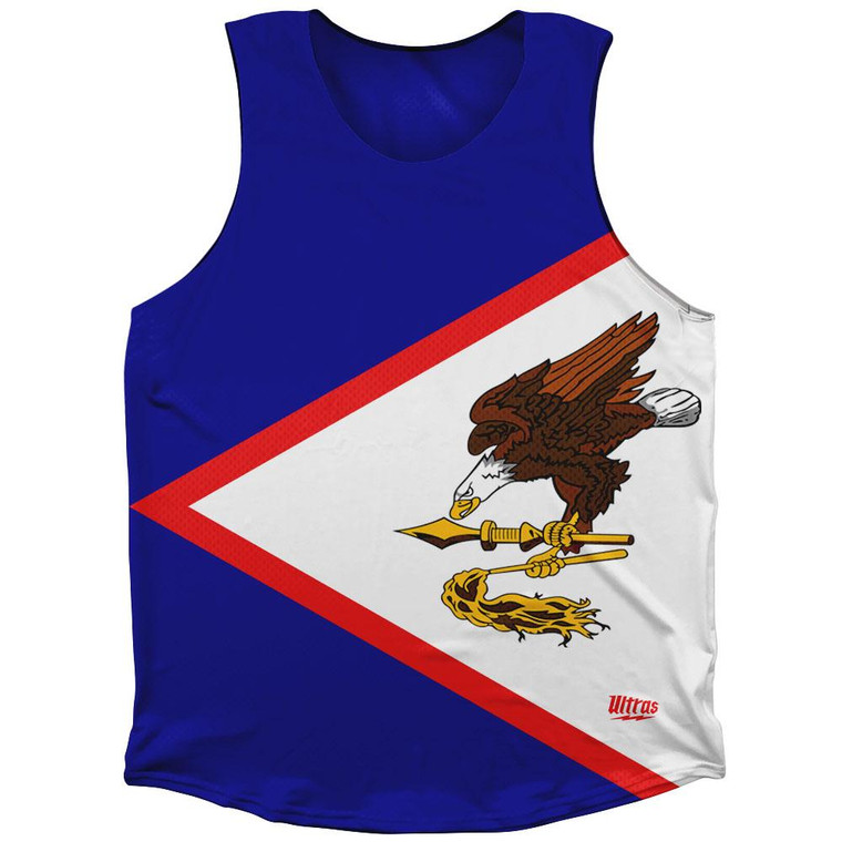 American Samoa Country Flag Athletic Tank Top by Ultras