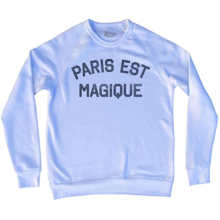 Paris Est Magique Adult Tri-Blend Sweatshirt by Ultras