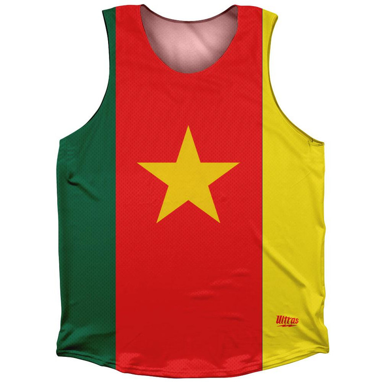 Cameroon Country Flag Athletic Tank Top by Ultras