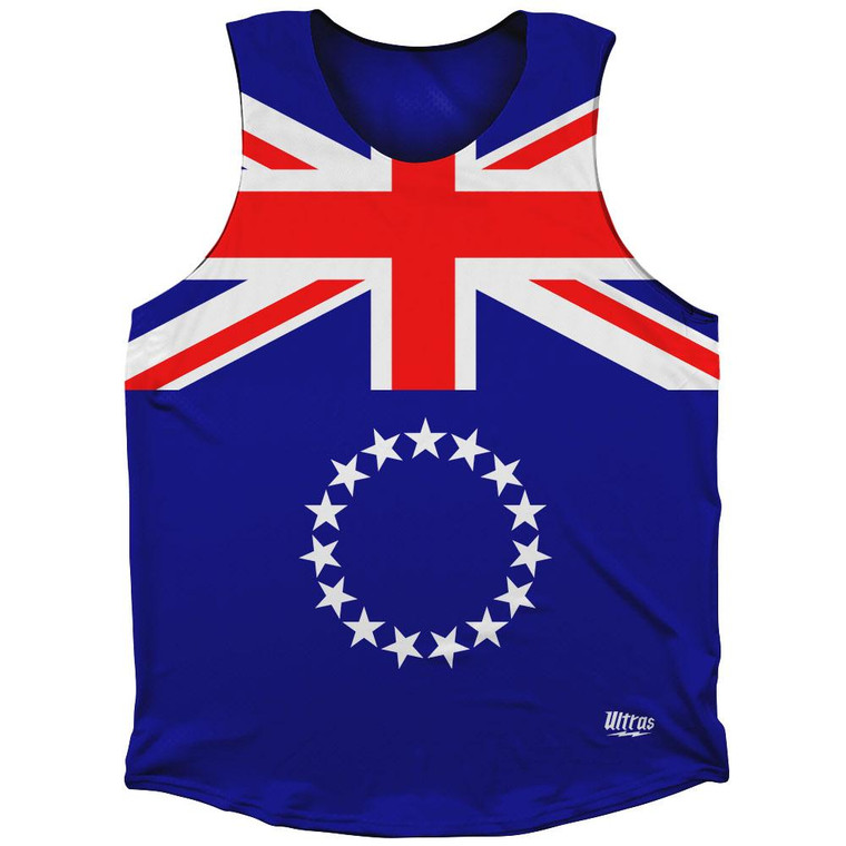 Cook Islands Country Flag Athletic Tank Top by Ultras
