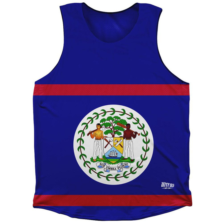 Belize Country Flag Athletic Tank Top by Ultras