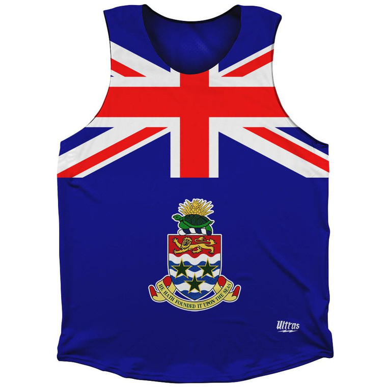 Cayman Islands Country Flag Athletic Tank Top by Ultras