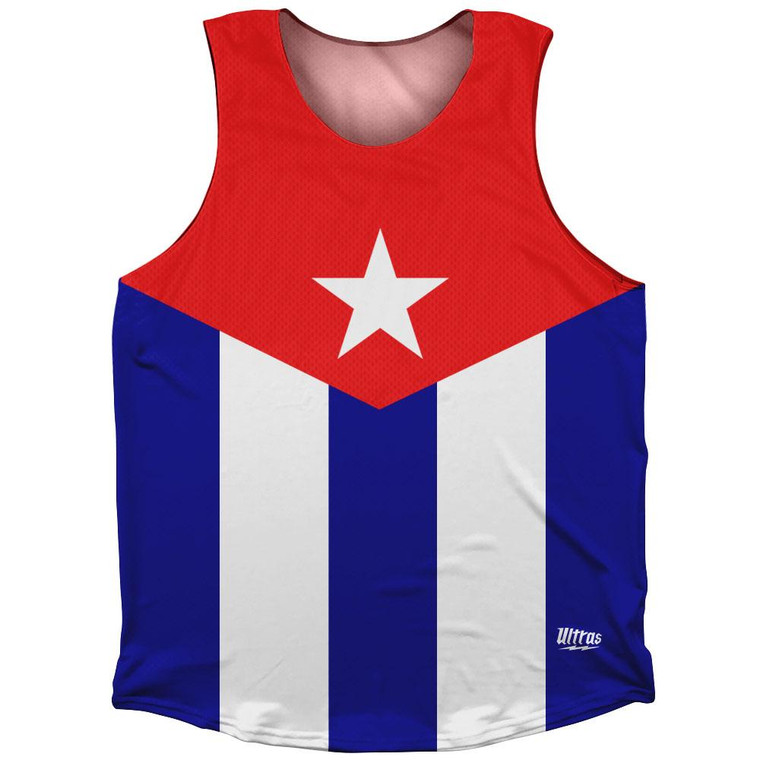 Cuba Country Flag Athletic Tank Top by Ultras