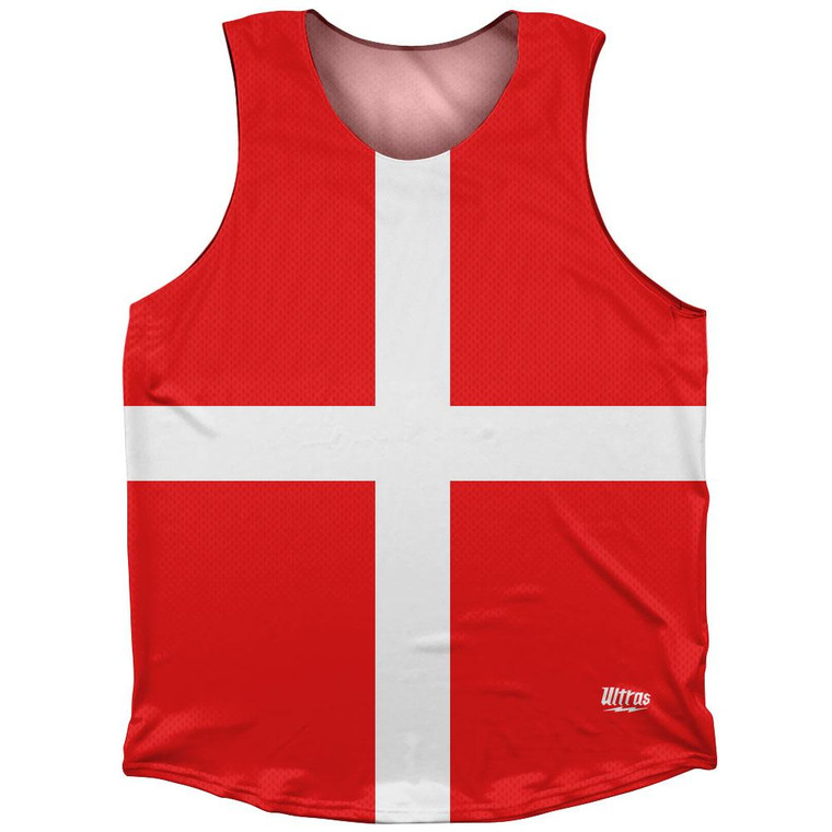 Denmark Country Flag Athletic Tank Top by Ultras