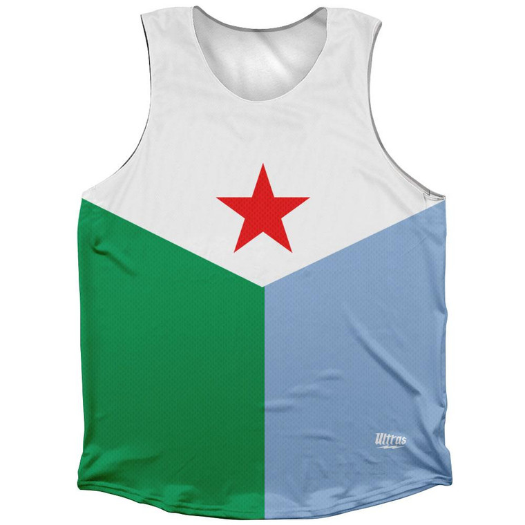 Djibouti Country Flag Athletic Tank Top by Ultras