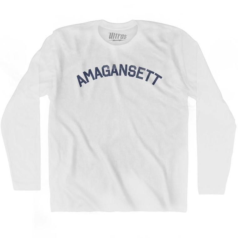 Amagansett Adult Cotton Long Sleeve T-Shirt by Ultras