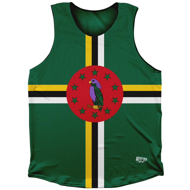 Dominica Country Flag Athletic Tank Top by Ultras