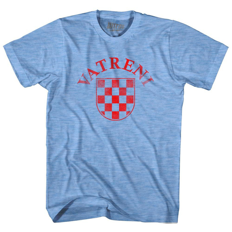 Croatia Vatreni Adult Tri-Blend T-shirt by Ultras