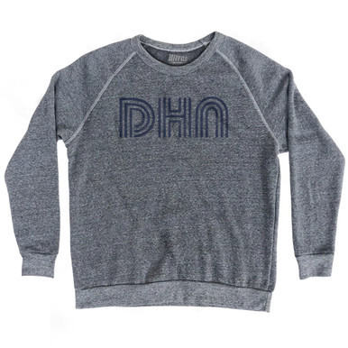 Dothan DHN Airport Adult Tri-Blend Sweatshirt - Athletic Grey