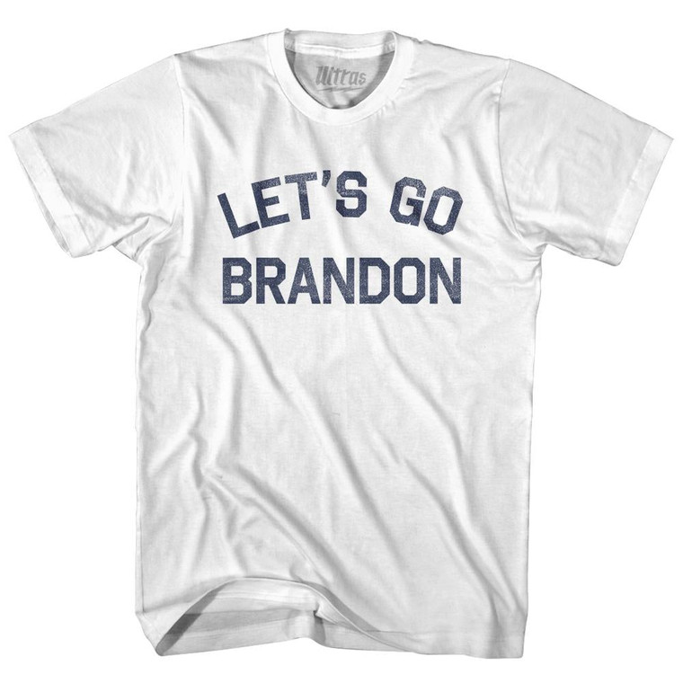 Lets Go Brandon Womens Cotton Junior Cut T-Shirt by Ultras