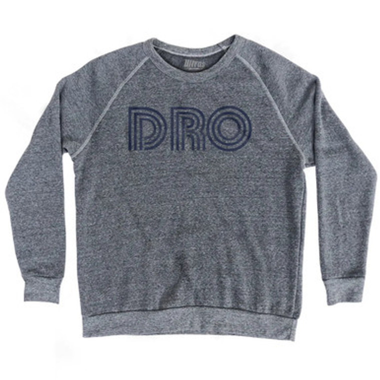 Durango DRO Airport Adult Tri-Blend Sweatshirt - Athletic Grey