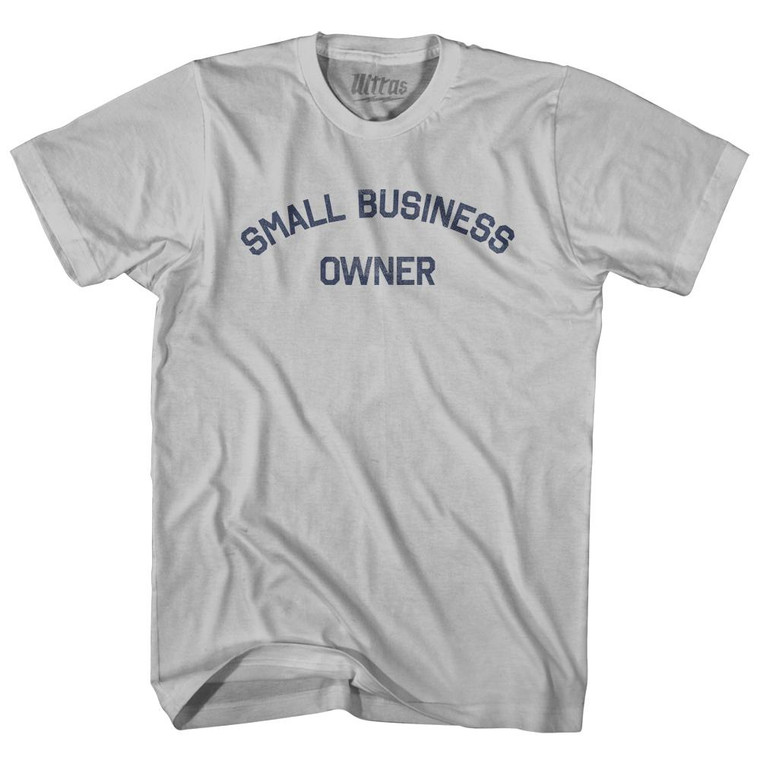 Small Business Owner Adult Cotton T-Shirt by Ultras