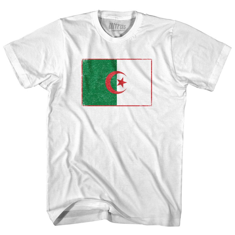 Algeria Country Flag Youth Cotton T-Shirt by Ultras