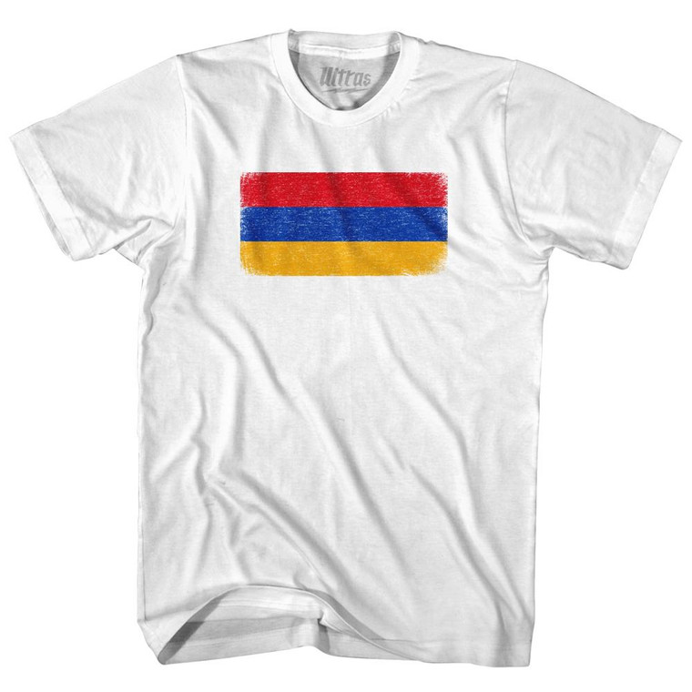 Armenia Country Flag Womens Cotton Junior Cut T-Shirt by Ultras