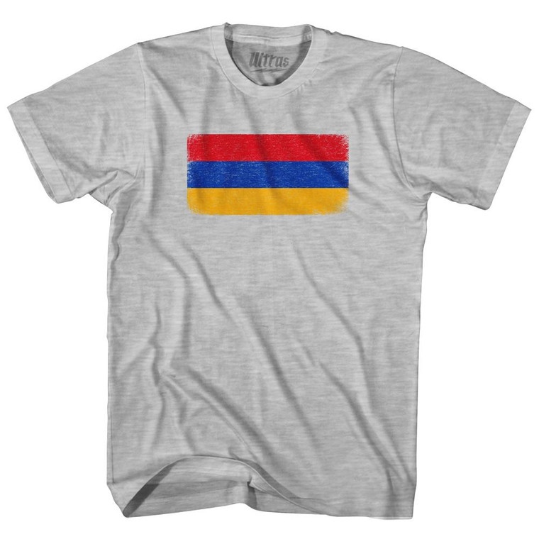 Armenia Country Flag Adult Cotton T-Shirt by Ultras