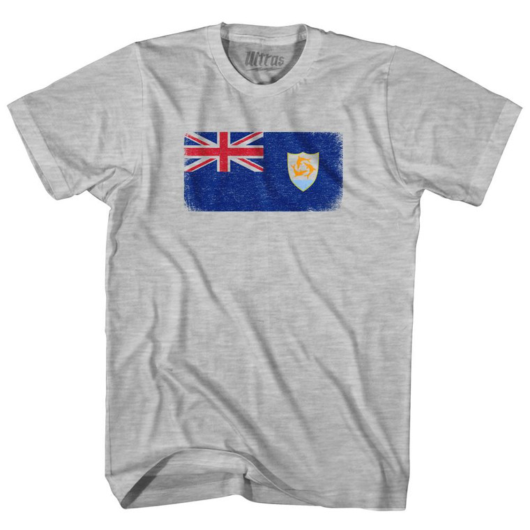 Anguilla Country Flag Youth Cotton T-Shirt by Ultras