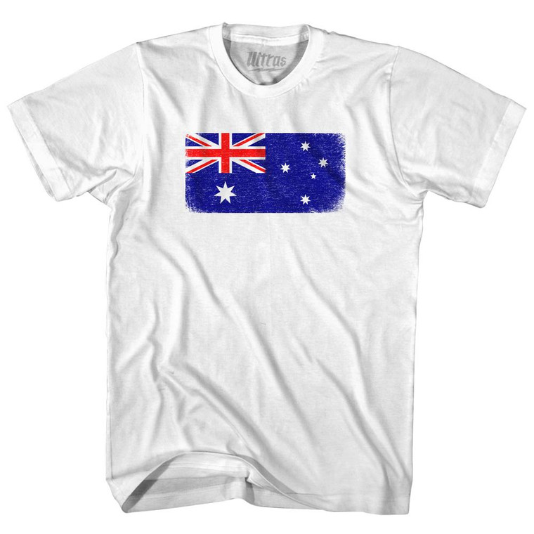 Australia Country Flag Womens Cotton Junior Cut T-Shirt by Ultras