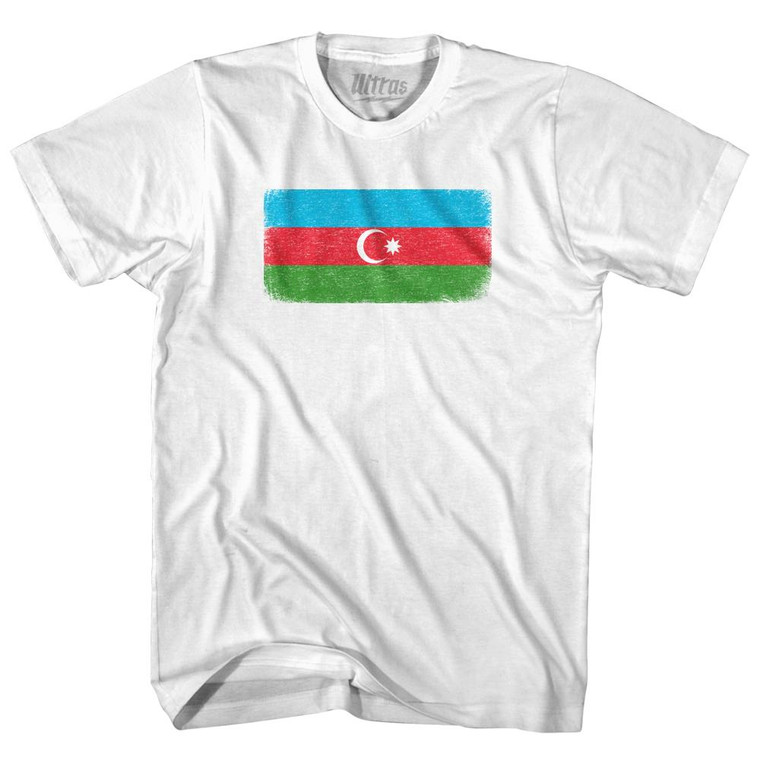 Azerbaijan Country Flag Youth Cotton T-Shirt by Ultras
