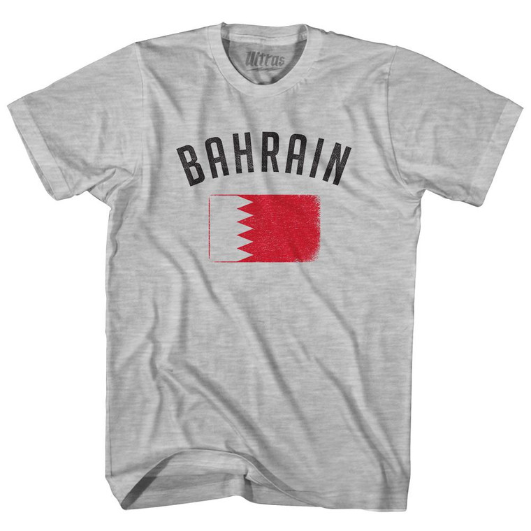 Bahrain Country Flag Heritage Womens Cotton Junior Cut T-Shirt by Ultras