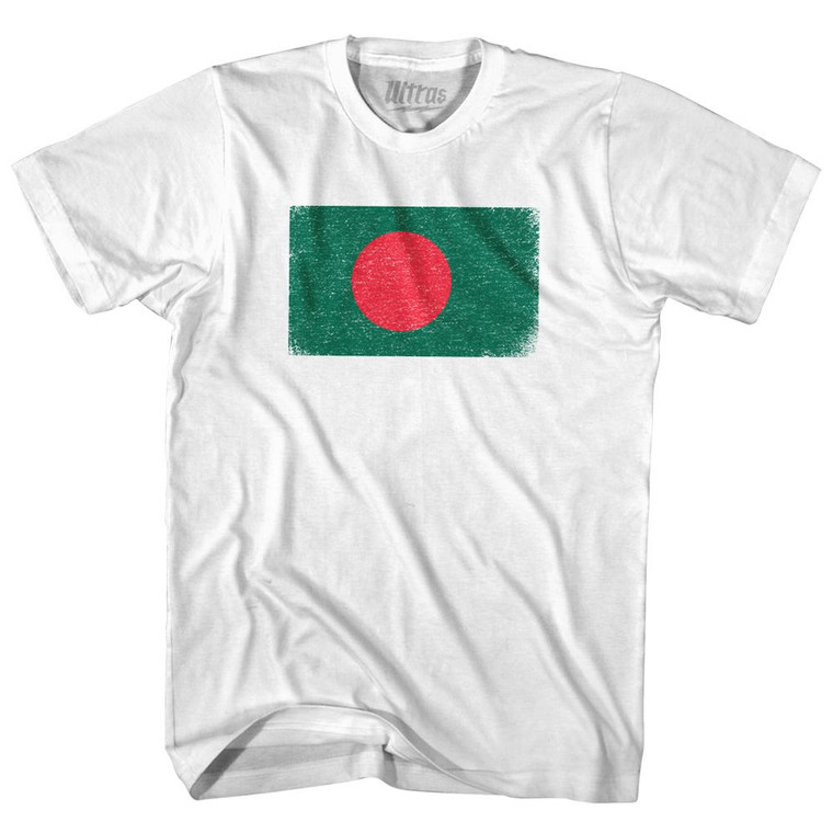 Bangladesh Country Flag Adult Cotton T-Shirt by Ultras