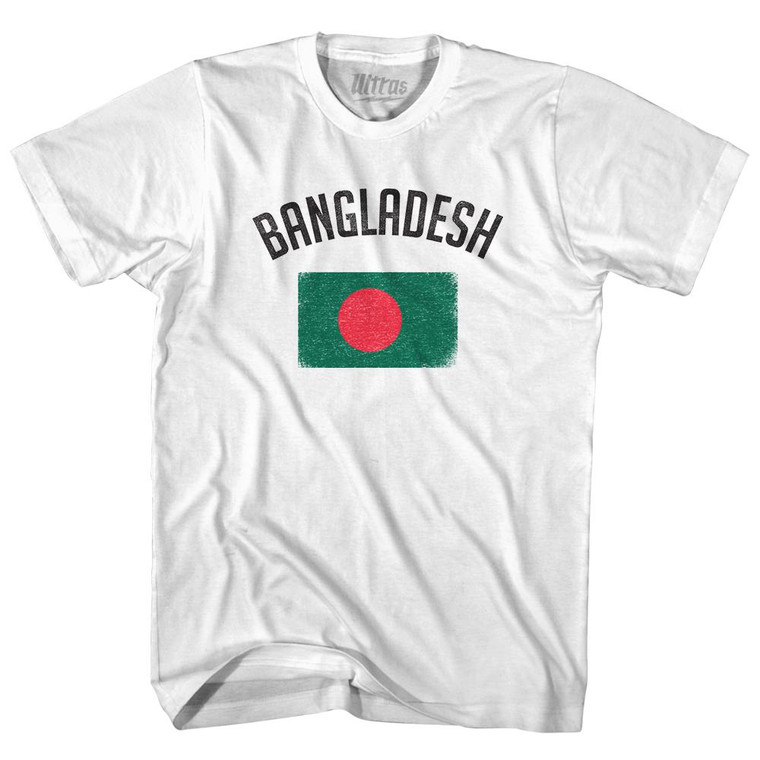 Bangladesh Country Flag Heritage Youth Cotton T-Shirt by Ultras