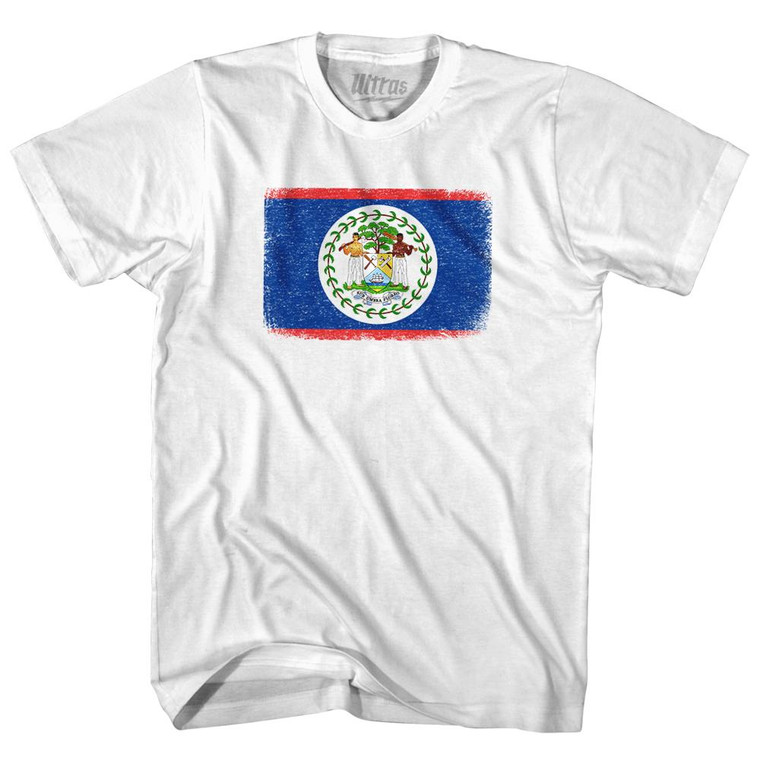 Belize Country Flag Youth Cotton T-Shirt by Ultras