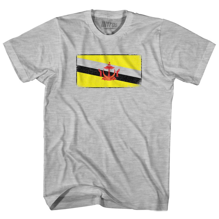 Brunei Country Flag Womens Cotton Junior Cut T-Shirt by Ultras