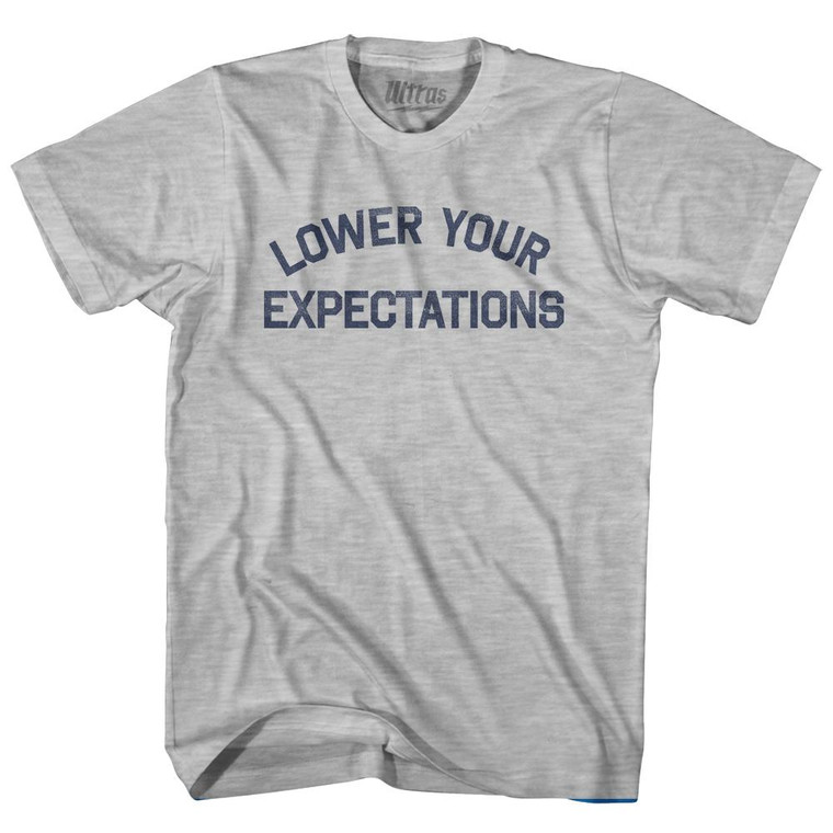 Lower Your Expectations Youth Cotton T-Shirt by Ultras