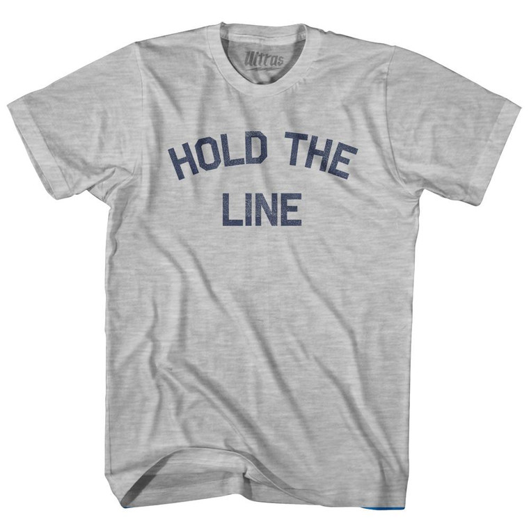 Hold The Line Womens Cotton Junior Cut T-Shirt by Ultras