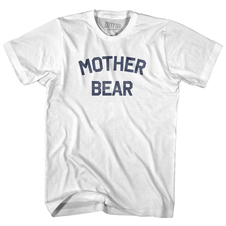 Mother Bear Womens Cotton Junior Cut T-Shirt by Ultras