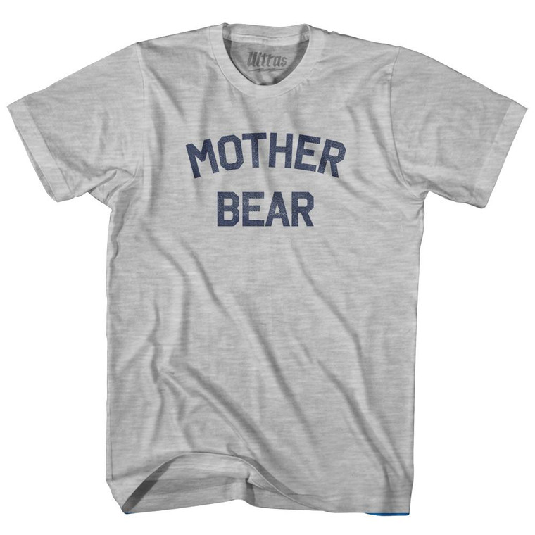 Mother Bear Womens Cotton Junior Cut T-Shirt by Ultras