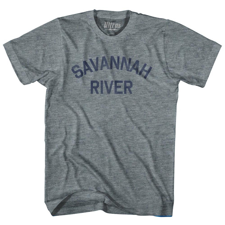 Savannah River Womens Tri-Blend Junior Cut T-Shirt by Ultras